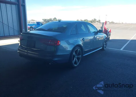 2014 Audi S4 3.0T Premium Plus from USA, damaged, VIN WAUBGAFL4EA128333